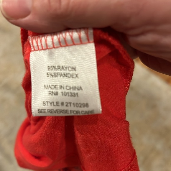 Like new Charlotte Russe sequin tank top with stretch in Coral color- Medium - Picture 4 of 5